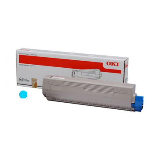 OKI C831/C841 Toner Cian , Oki , OKI44844507 , 5031713053811